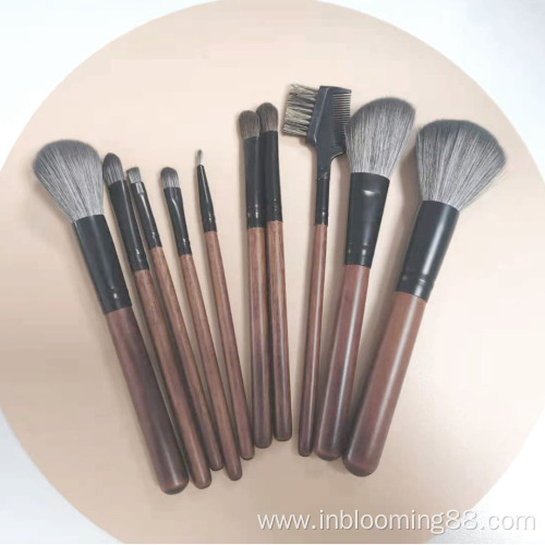 14Pcs Professional Anime Horse Hair Makeup Brush Set